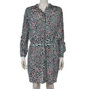 Diane Von Furstenberg Deandra Silk Shirtdress